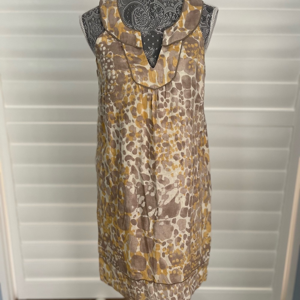 Ann Taylor LOFT linen dress Medium